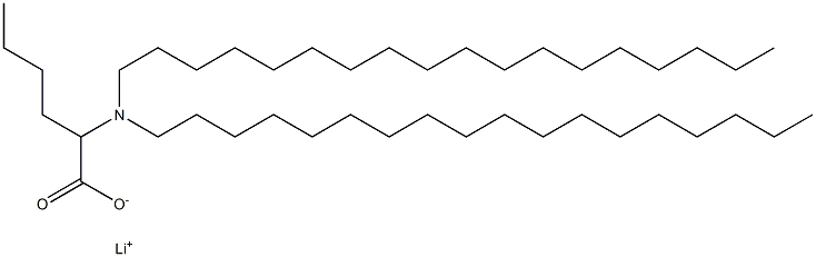 2-(Dioctadecylamino)hexanoic acid lithium salt 구조식 이미지