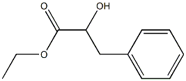 Ethyl 2-hydroxy-3-phenylpropionate 구조식 이미지