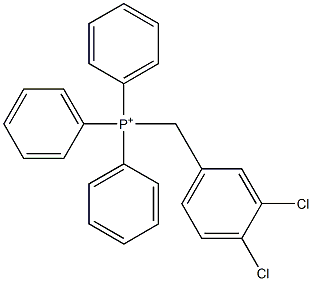 (3,4-Dichlorobenzyl)triphenylphosphonium 구조식 이미지