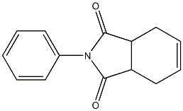 2-Phenyl-2,3,3a,4,7,7a-hexahydro-1H-isoindole-1,3-dione 구조식 이미지