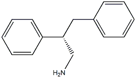 [S,(+)]-2,3-Diphenylpropylamine Structure