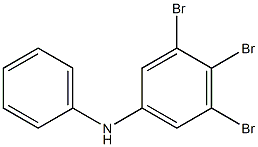 3,4,5-Tribromophenylphenylamine Structure