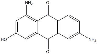 2-Hydroxy-4,7-diaminoanthraquinone Structure