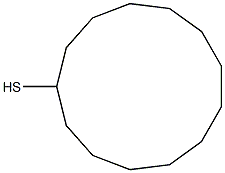 Cyclotridecanethiol Structure