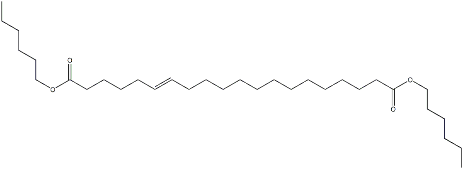 6-Icosenedioic acid dihexyl ester 구조식 이미지