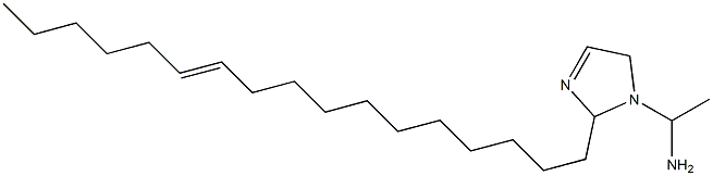 1-(1-Aminoethyl)-2-(11-heptadecenyl)-3-imidazoline Structure