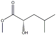 (S)-2-Hydroxy-4-methylvaleric acid methyl ester 구조식 이미지