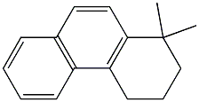 1,2,3,4-Tetrahydro-1,1-dimethylphenanthrene 구조식 이미지