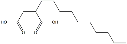 2-(7-Decenyl)succinic acid 구조식 이미지