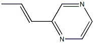 2-[(E)-1-Propenyl]pyrazine 구조식 이미지