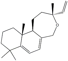 13,17-Epoxy-5,7,14-labdatriene Structure