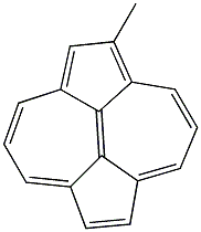 1-Methyldicyclopenta[ef,kl]heptalene 구조식 이미지