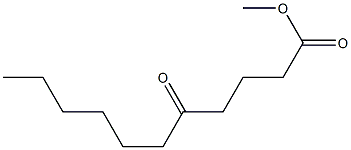 5-Oxoundecanoic acid methyl ester 구조식 이미지