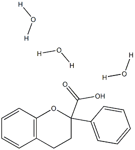 Flavianic acid trihydrate 구조식 이미지