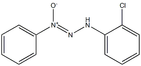 3-(2-Chlorophenyl)-1-phenyltriazene 1-oxide 구조식 이미지