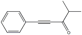 2-Methyl-5-phenyl-4-pentyne-3-one Structure