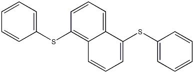 1,5-Di(phenylthio)naphthalene Structure
