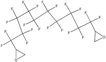 3,3,4,4,5,5,6,6,7,7,8,8,9,9,10,10,11,11,12,12-Icosafluoro-1,2:13,14-bisepoxy-tetradecane 구조식 이미지