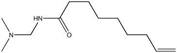 N-[(Dimethylamino)methyl]-8-nonenamide Structure