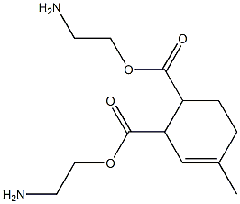 5-Methyl-5-cyclohexene-1,2-dicarboxylic acid bis(2-aminoethyl) ester 구조식 이미지