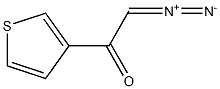 2-Diazo-1-(3-thienyl)ethanone Structure