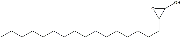 1,2-Epoxyoctadecan-1-ol 구조식 이미지