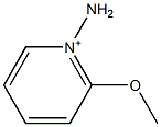 2-Methoxy-1-aminopyridinium 구조식 이미지