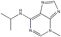 N-Isopropyl-3-methyl-3H-purin-6-amine 구조식 이미지