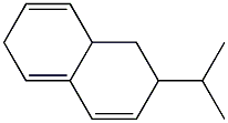 1,2,6,8a-Tetrahydro-2-isopropylnaphthalene 구조식 이미지