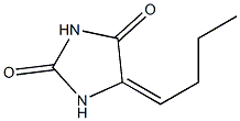 5-Butylidenehydantoin Structure