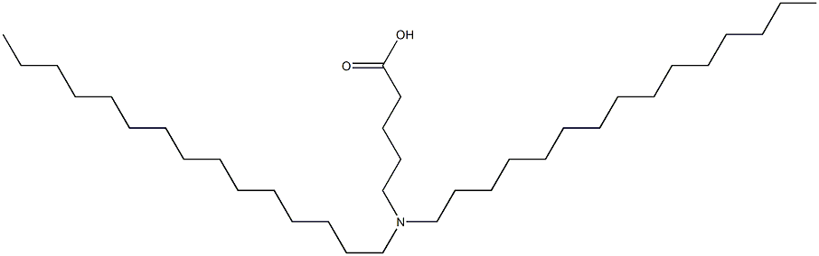 5-(Dipentadecylamino)valeric acid Structure