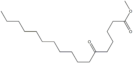 6-Oxoheptadecanoic acid methyl ester 구조식 이미지