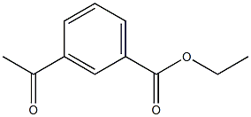 3-Acetylbenzoic acid ethyl ester Structure