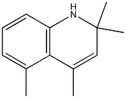 1,2-Dihydro-2,2,4,5-tetramethylquinoline Structure