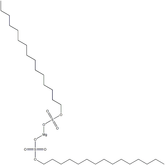 Bis(pentadecyloxysulfonyloxy)magnesium 구조식 이미지