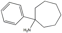 1-Phenylcycloheptanamine 구조식 이미지