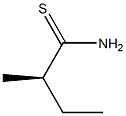 [R,(-)]-2-(Methyl)thiobutyramide Structure