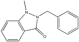 2-Benzyl-1-methyl-1H-indazol-3(2H)-one 구조식 이미지