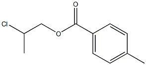 4-Methylbenzenecarboxylic acid 2-chloropropyl ester Structure