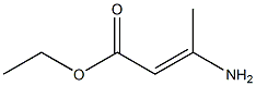 3-Aminoisocrotonic acid ethyl ester Structure