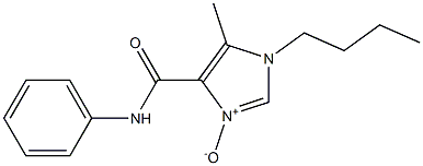1-Butyl-5-methyl-N-phenyl-1H-imidazole-4-carboxamide 3-oxide Structure