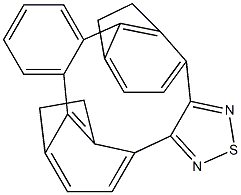 3,4-[o-Phenylenebis(ethylene-3,1-phenylene)]-1,2,5-thiadiazole 구조식 이미지