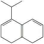 1,2,7,8-Tetrahydro-4-isopropylnaphthalene 구조식 이미지