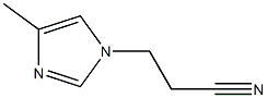 1-(2-Cyanoethyl)-4-methyl-1H-imidazole Structure