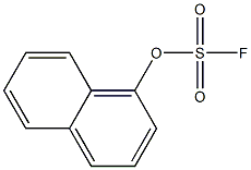 Fluorosulfuric acid 1-naphthalenyl ester 구조식 이미지