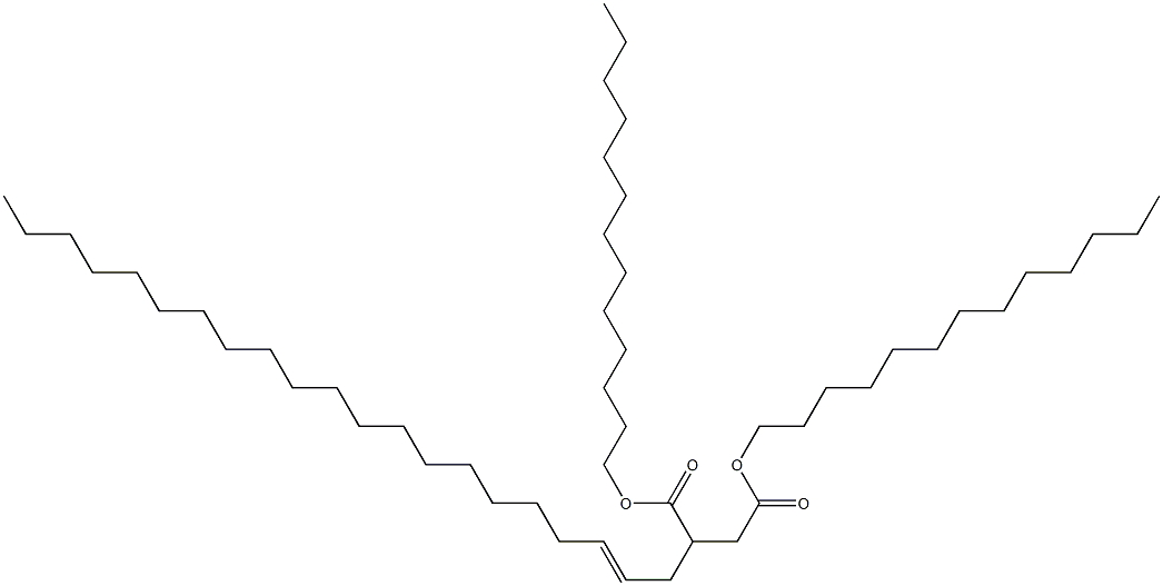 2-(2-Henicosenyl)succinic acid ditridecyl ester 구조식 이미지