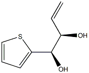 (3R,4R)-4-(2-Thienyl)-1-butene-3,4-diol Structure