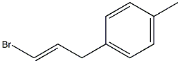 1-(3-Bromoallyl)-4-methylbenzene Structure