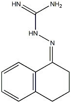 3,4-Dihydronaphthalen-1(2H)-one guanyl hydrazone Structure