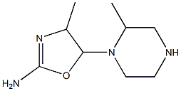 5-(2-Methylpiperazin-1-yl)methyl-2-amino-2-oxazoline Structure